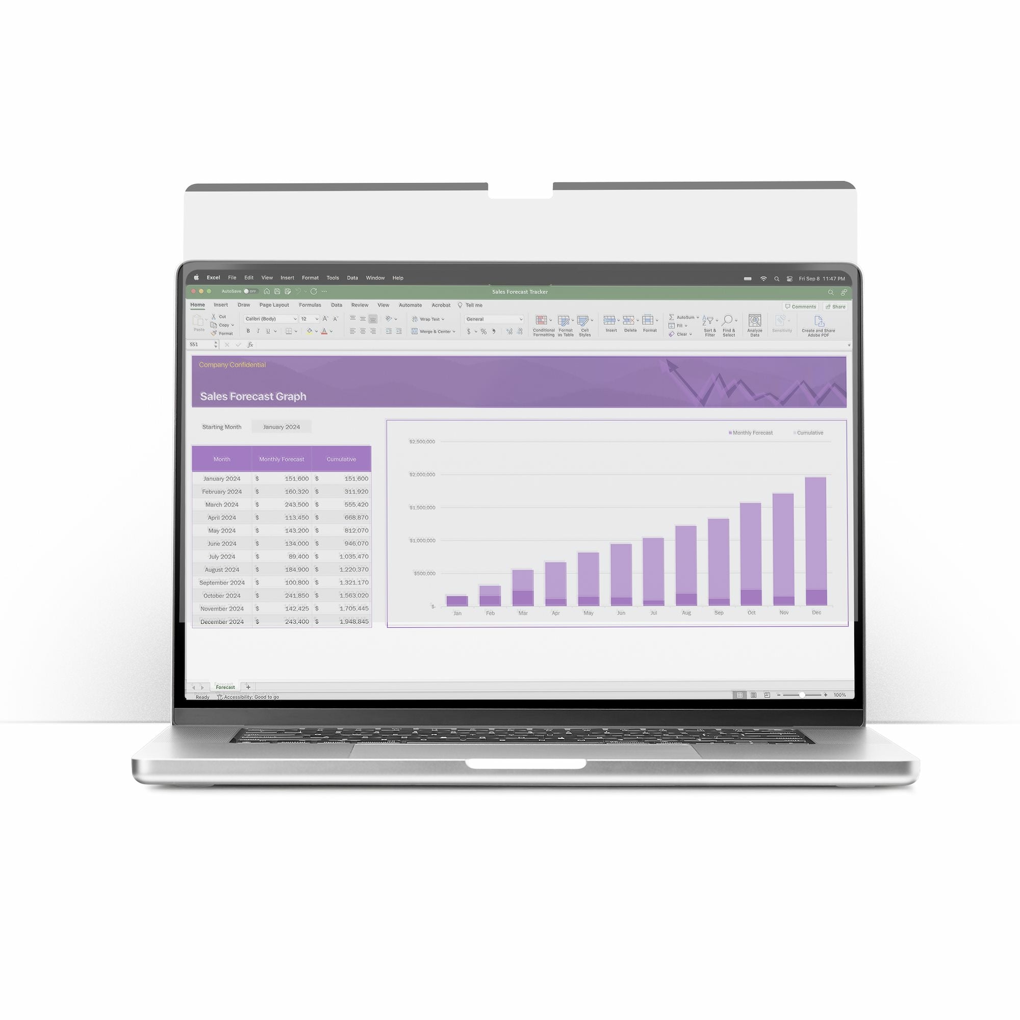 15.6in 16:10 Laptop Touch Privacy Screen