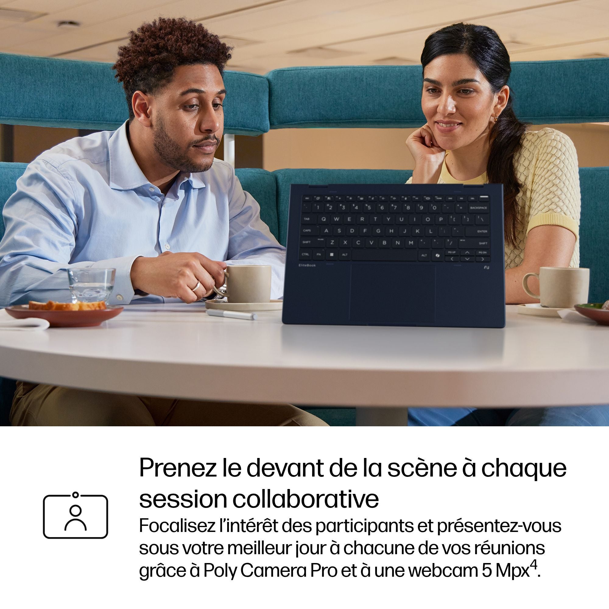 HP EliteBook X Flip G1i PC IA Nouvelle gÃ©nÃ©ration Intel Core Ultra7 258V 14p WUXGA Touch 32Go 1To SSD W11P Copilot+ PC 3/3/0 tactile