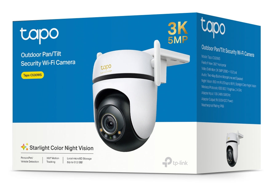 TP-LINK Outdoor Pan/Tilt Security Wi-Fi Camera