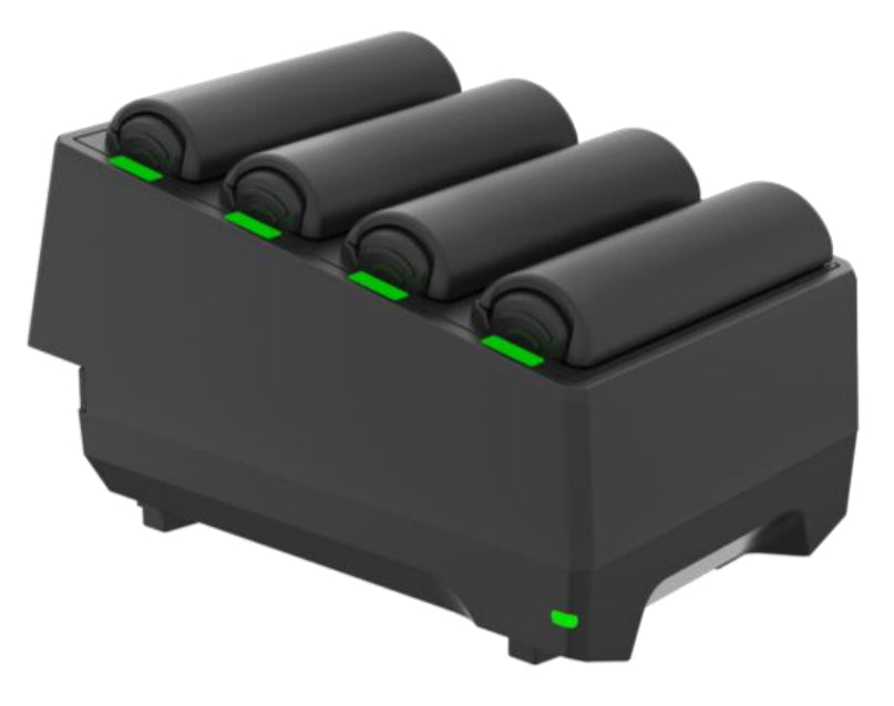 Zebra WT5400, WT6400 Chargeur de batterie 4 emplacements
