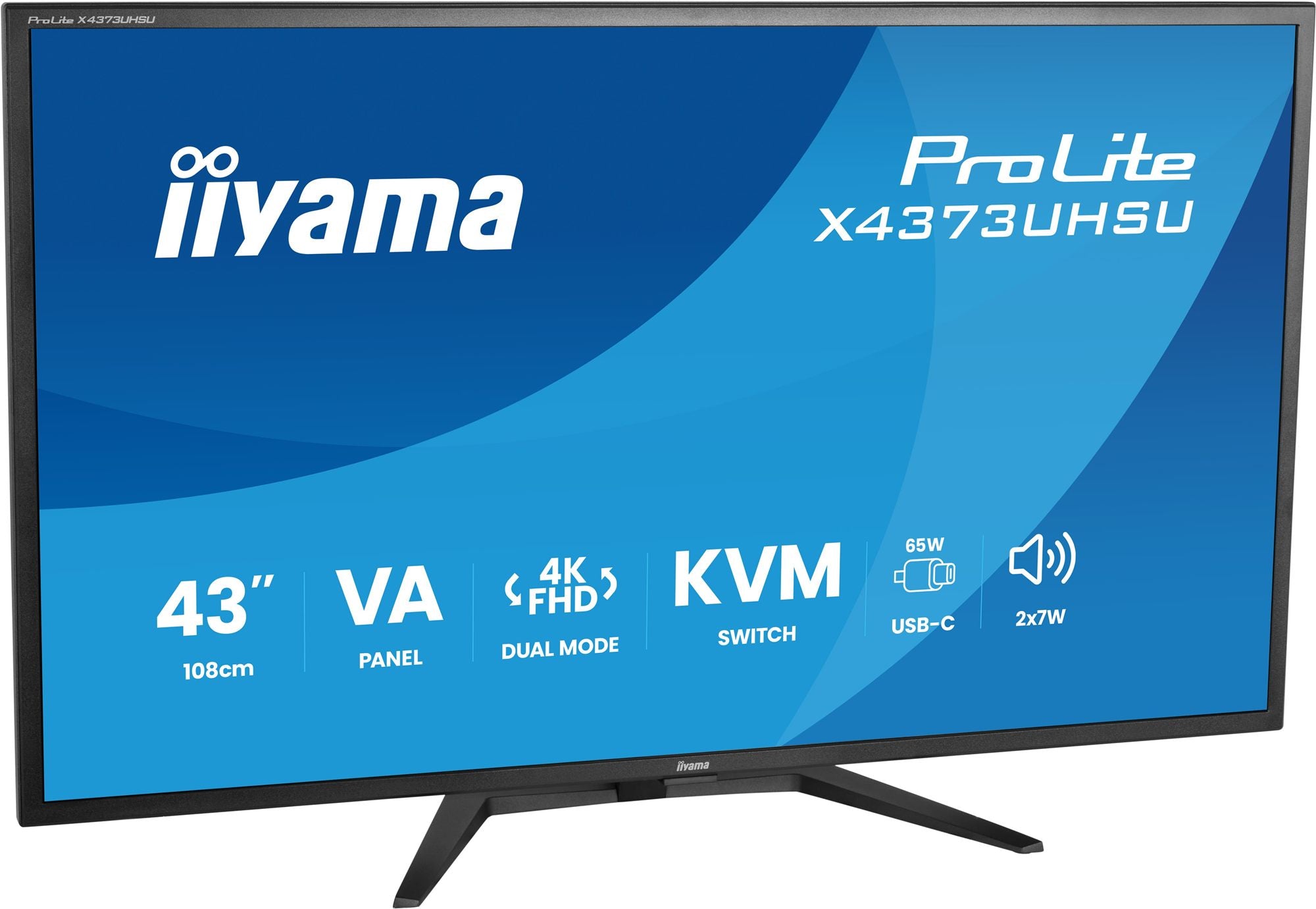 X4373UHSU-B2 43" UHD USB-C BLACK
