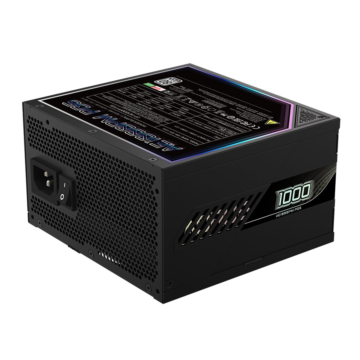 GIGABYTE AORUS ELITE P1000W unité d'alimentation d'énergie 1000 W 20+4 pin ATX Noir