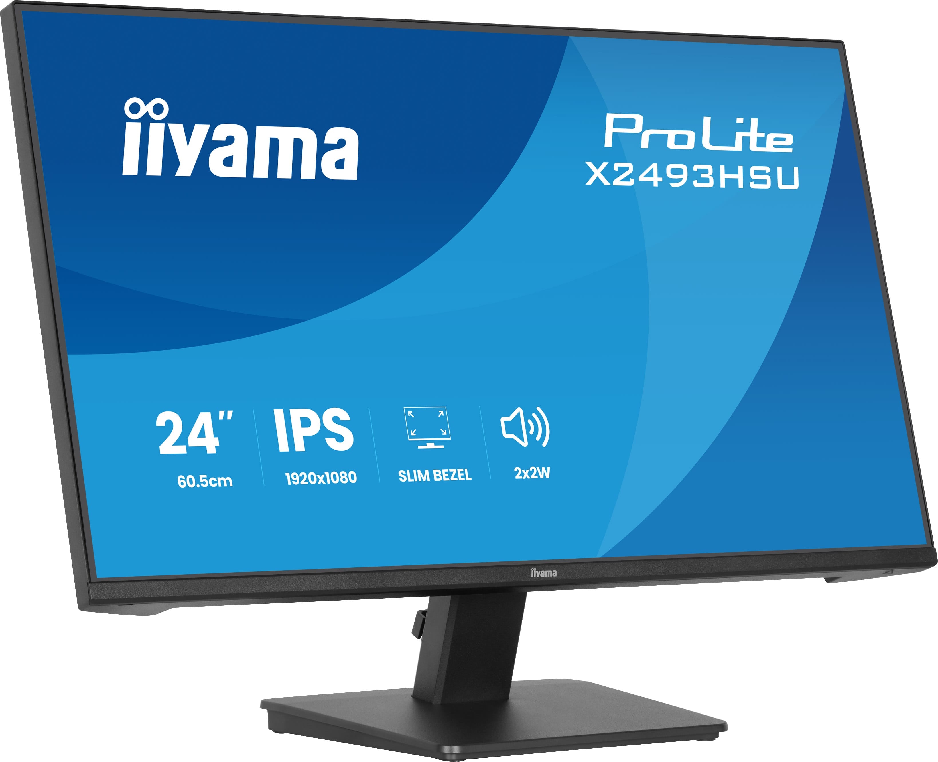 X2493HSU-B1 24" FHD IPS BLACK