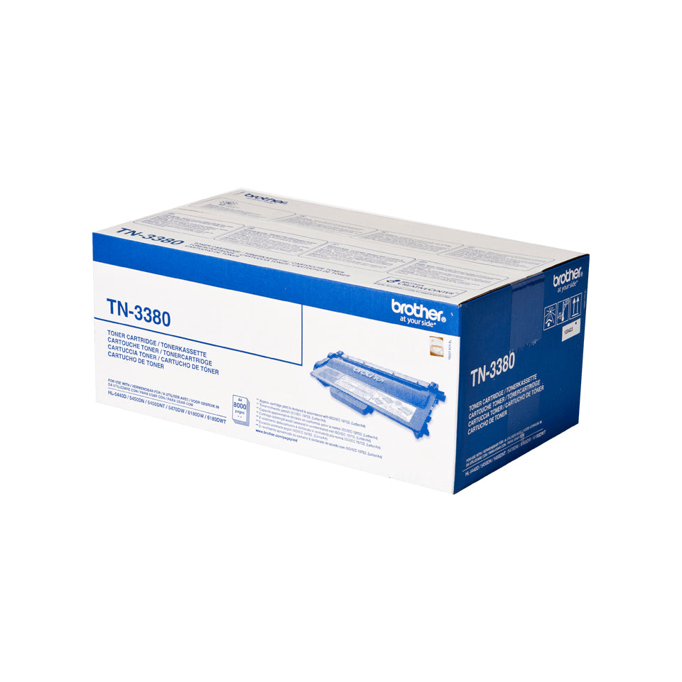 BROTHER TN-3380 toner noir haute capacité 8.000 pages pack de 1