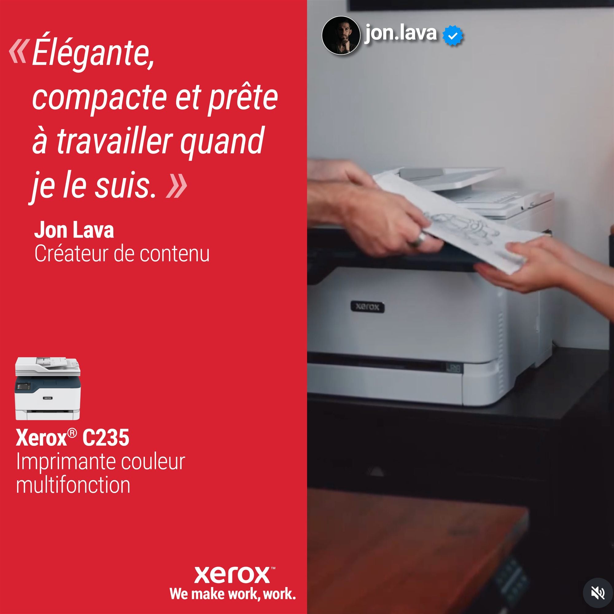 XEROX C235 COLOR MULTIFUNCTION PRINTER