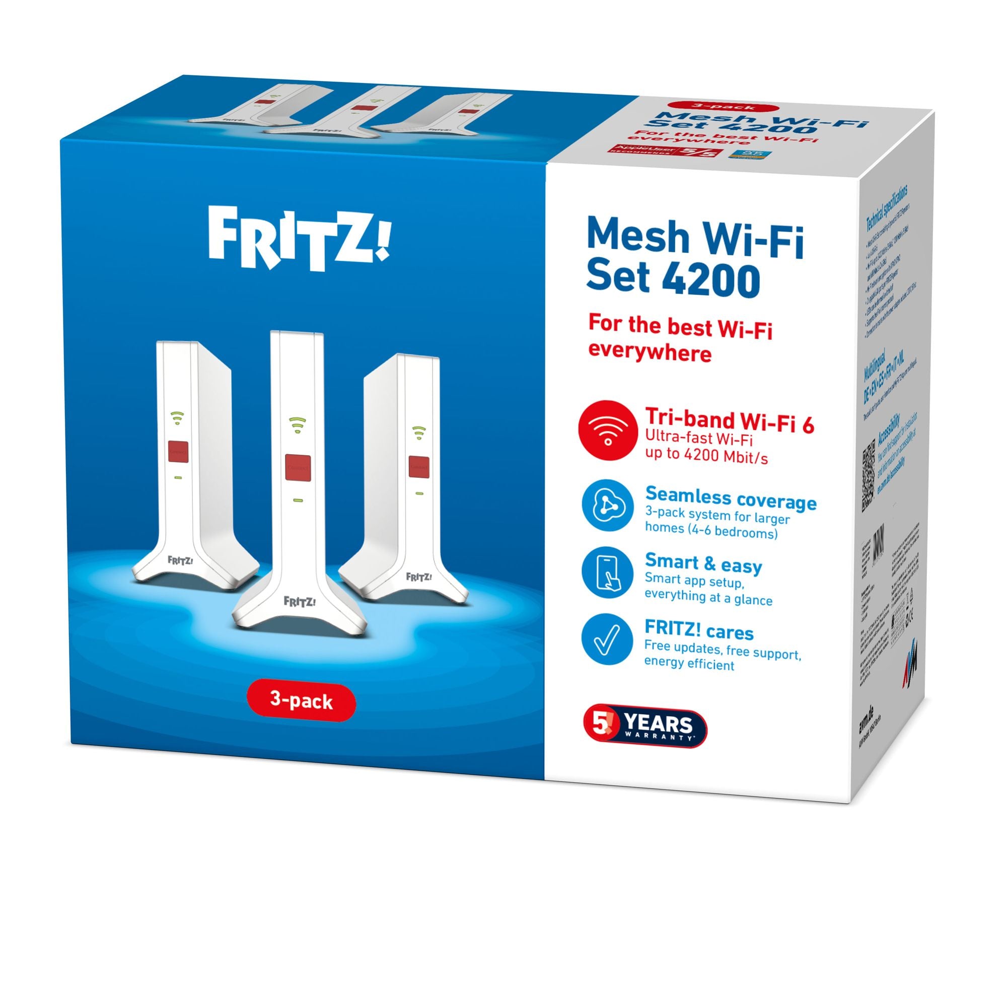 FRITZ!Mesh Set 4200 3-pack Edition International