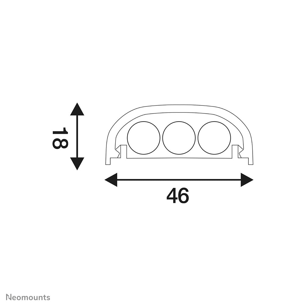Neomounts NS-CC050SILVER