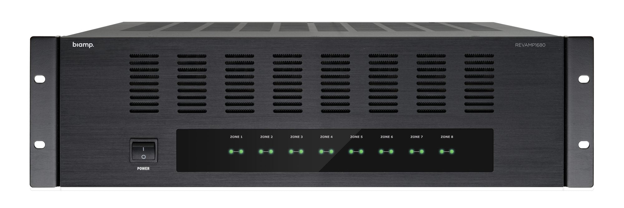 Biamp Professional 16 Channel Class-D Power Amplifier (16x 100W/4 Ohms)