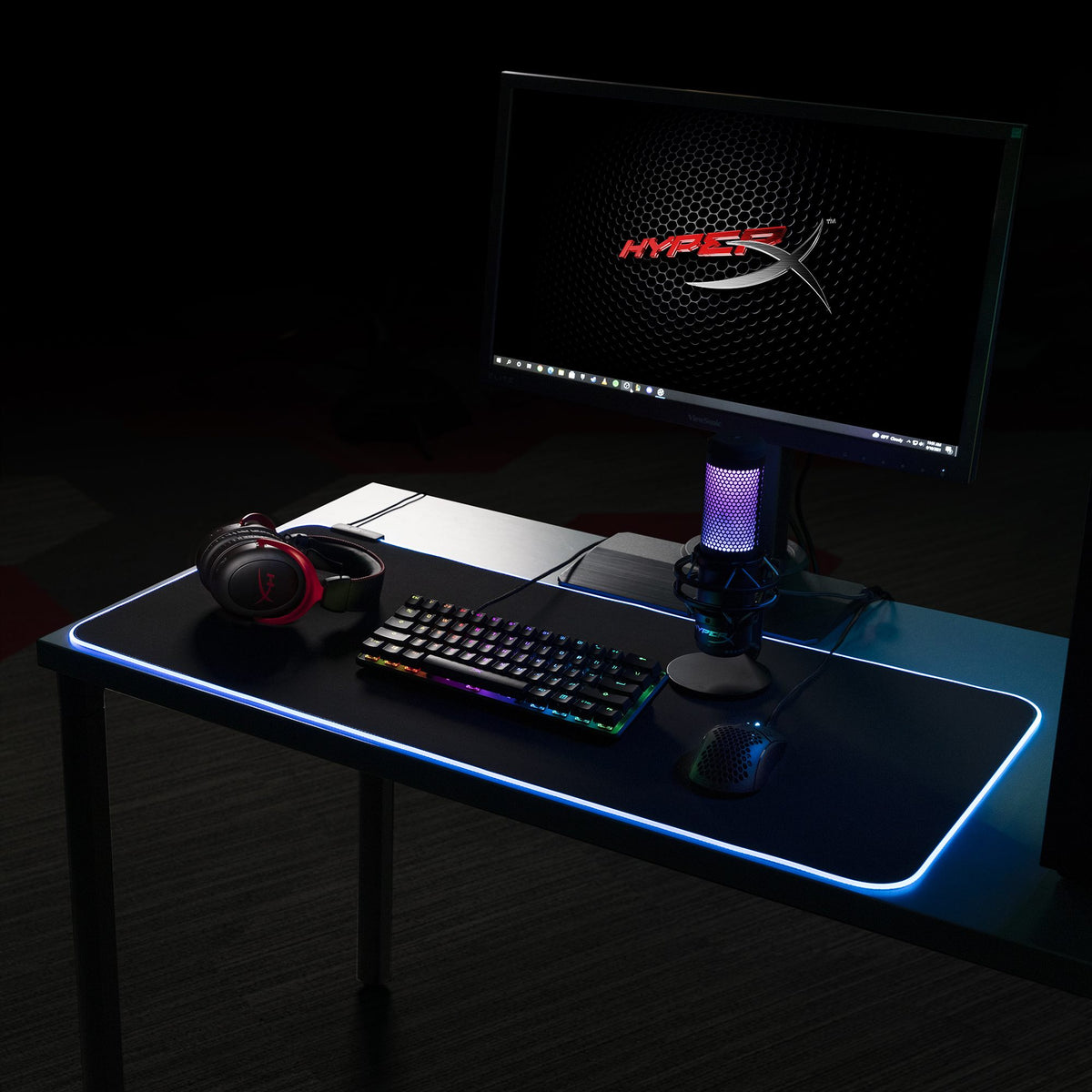 Tapis de souris HyperX Pulsefire Mat - XXL noir (122 cm x 61 cm)