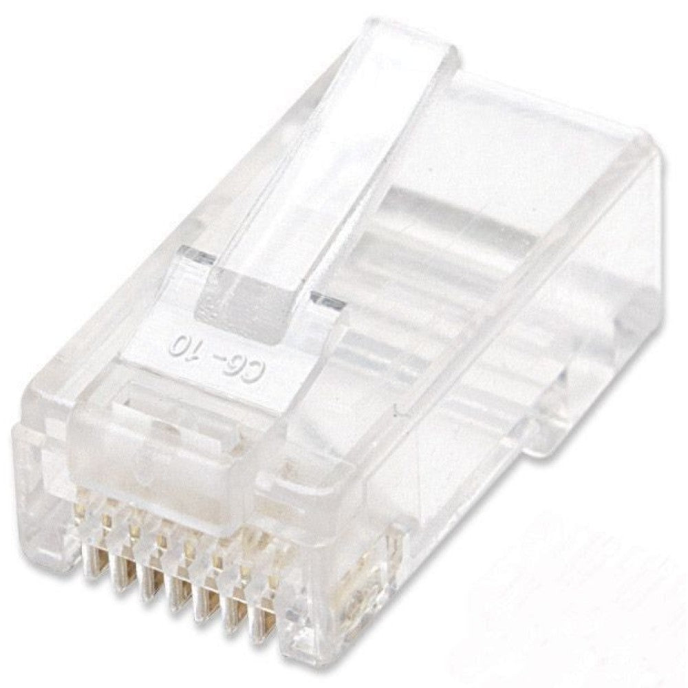 Techly IWP-JAR-C6RTY Connecteur RJ45 8P/8C Cat6 UTP, Fil, 100 pcs