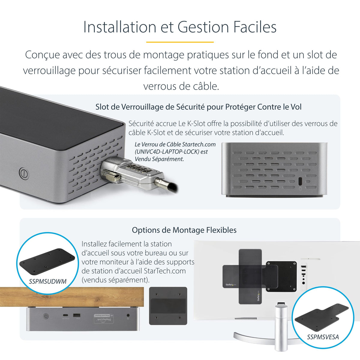 USB-C Dock - 4K Quad Monitor - 100W PD