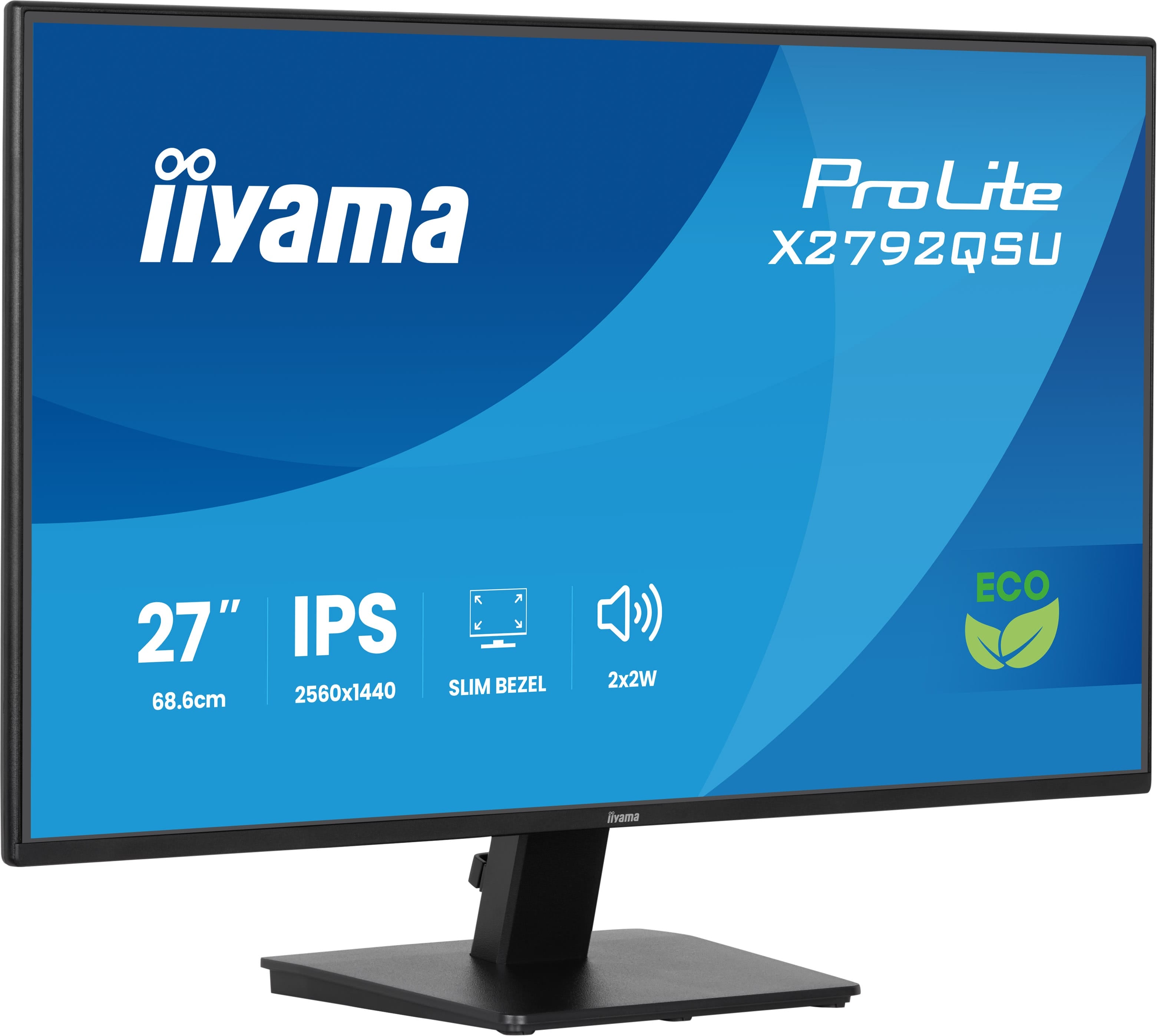 iiyama X2792QSU-B1 24" Eco IPS LCD 120H