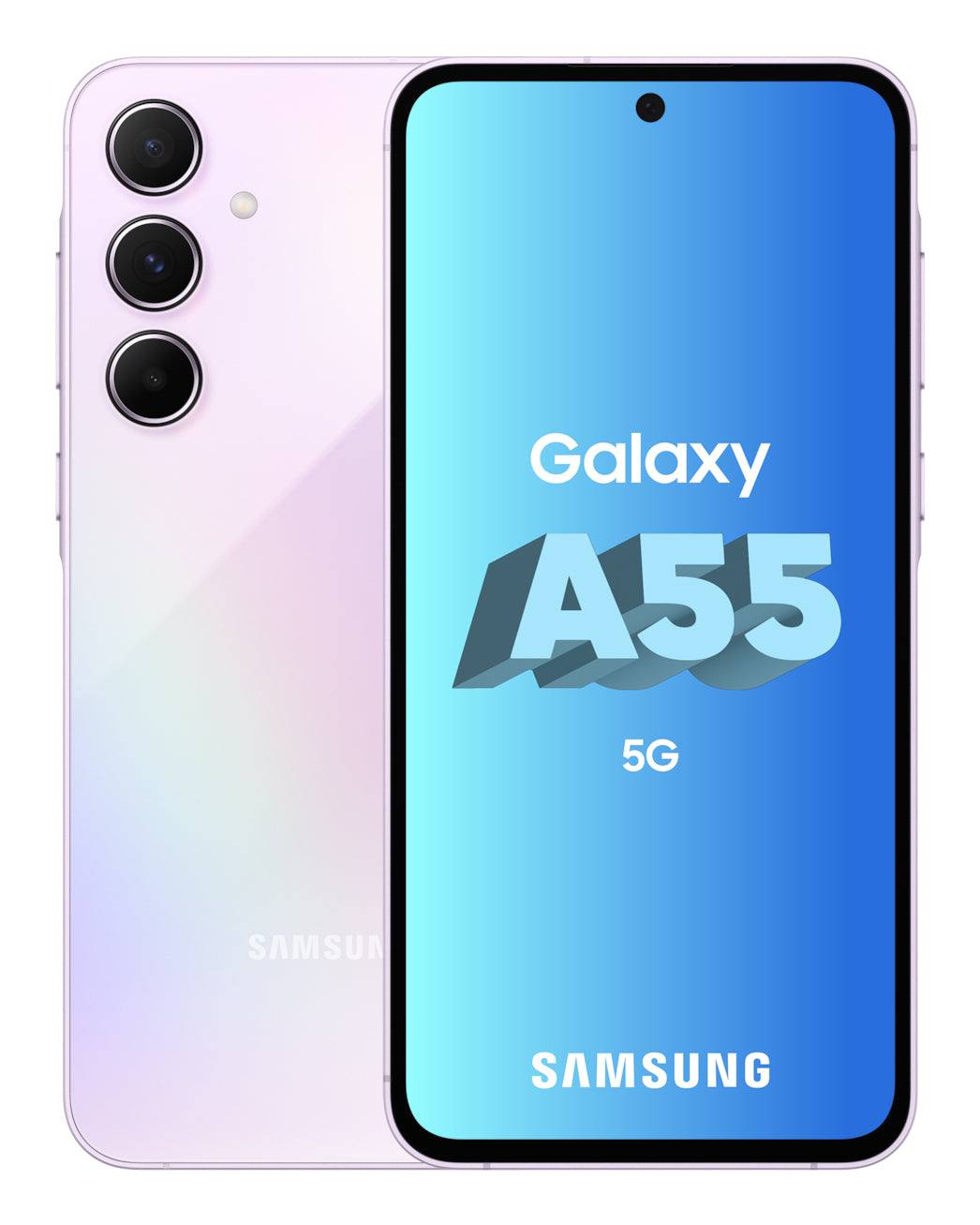 Samsung A556 Galaxy A55 5G (Double Sim - 6.6", 128 Go, 8 Go RAM) Rose