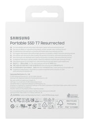 Samsung Portable SSD T7 Resurrected 2TB