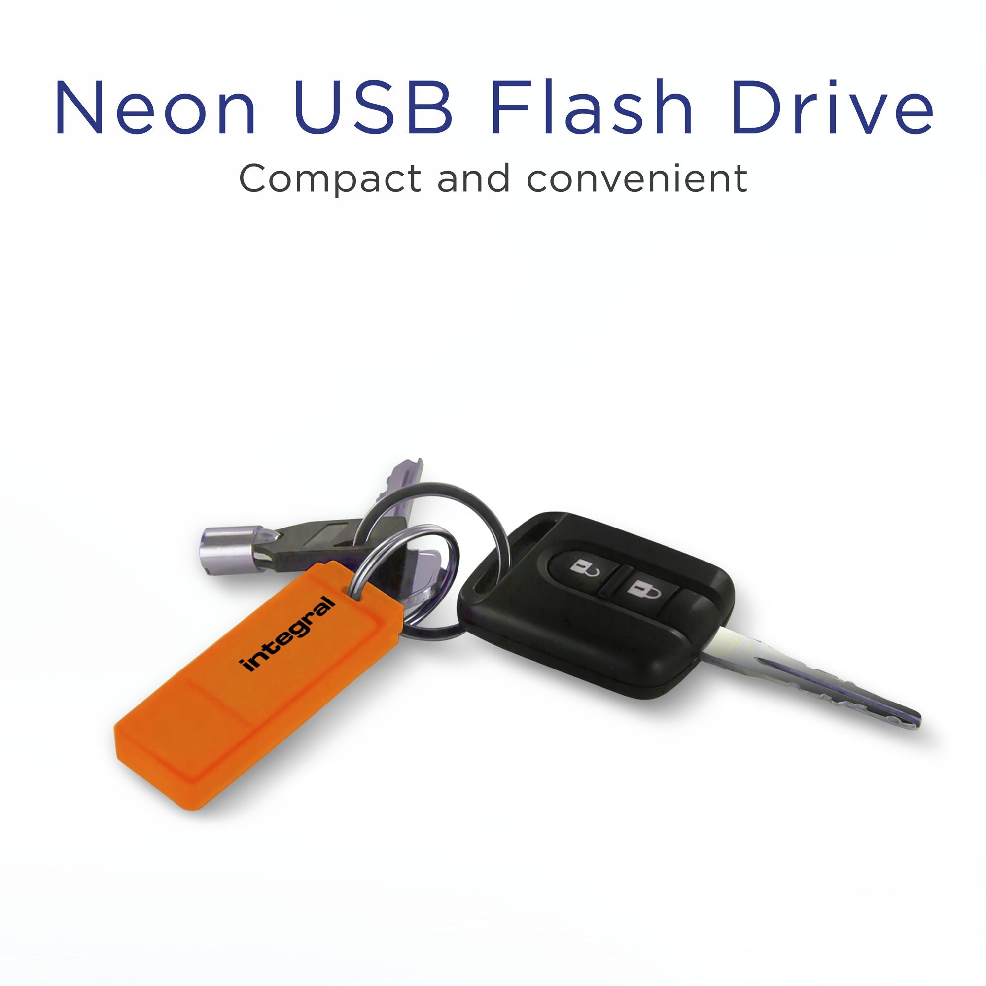 USB Flash Drive NEON 32GB Orange