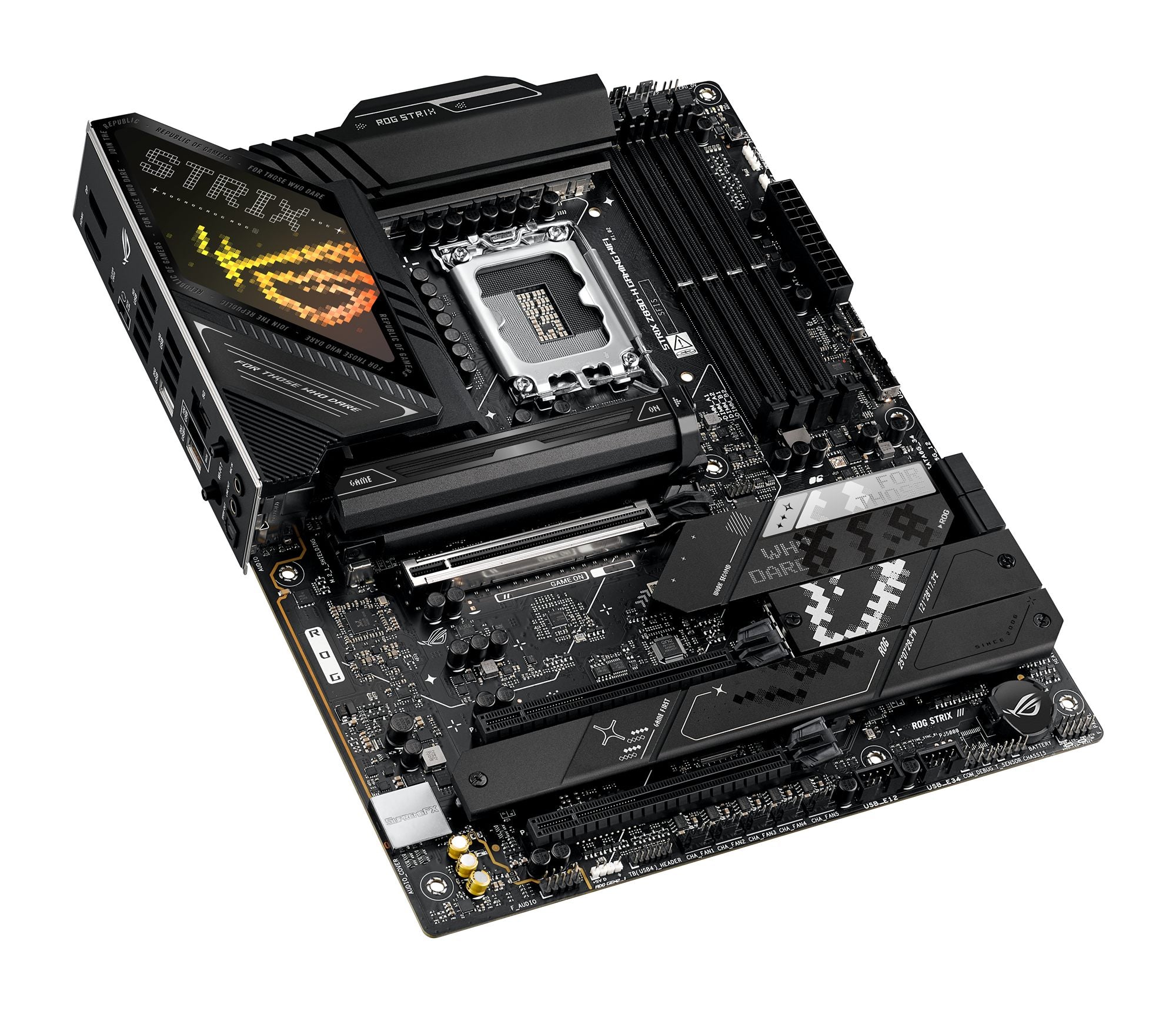ASUS ROG STRIX Z890-H GAMING WIFI LGA 1851 DDR5 ATX motherboard 1xHDMI 1xDP 4xM.2 4xSATA