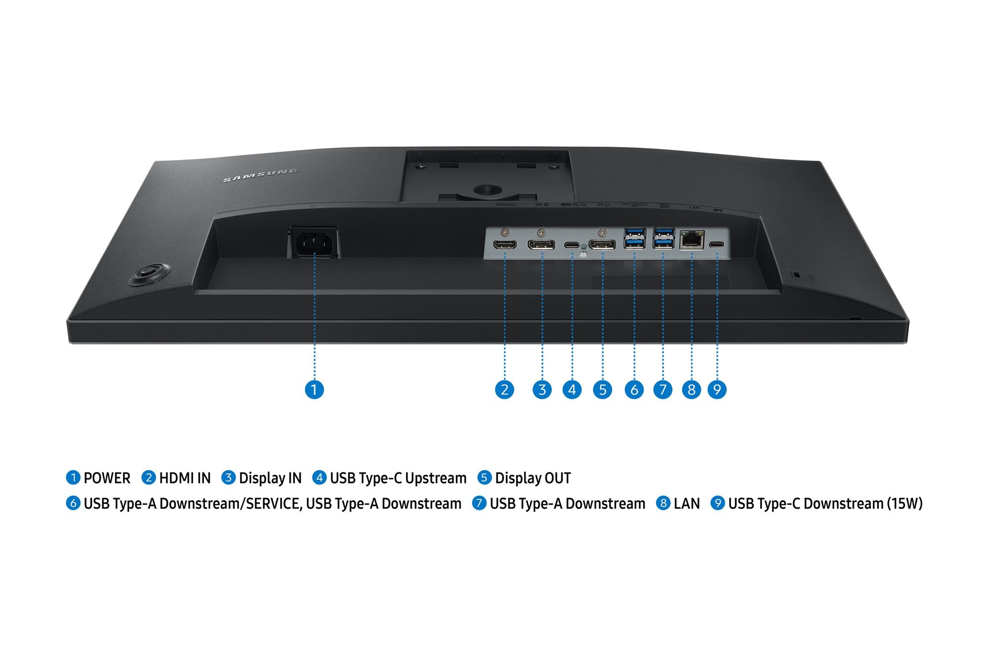 SAMSUNG LS24F430UAUXEN 24p IPS 1920x1080 USB-C