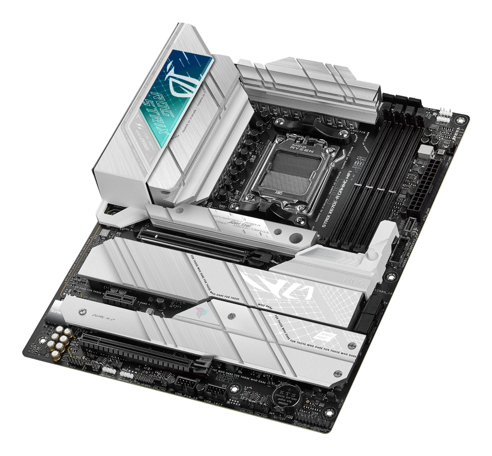 ASUS ROG STRIX X670E-A GAMING WIFI AM5 ATX MB 4xDIMM DDR5 4xM.2 4xSATA