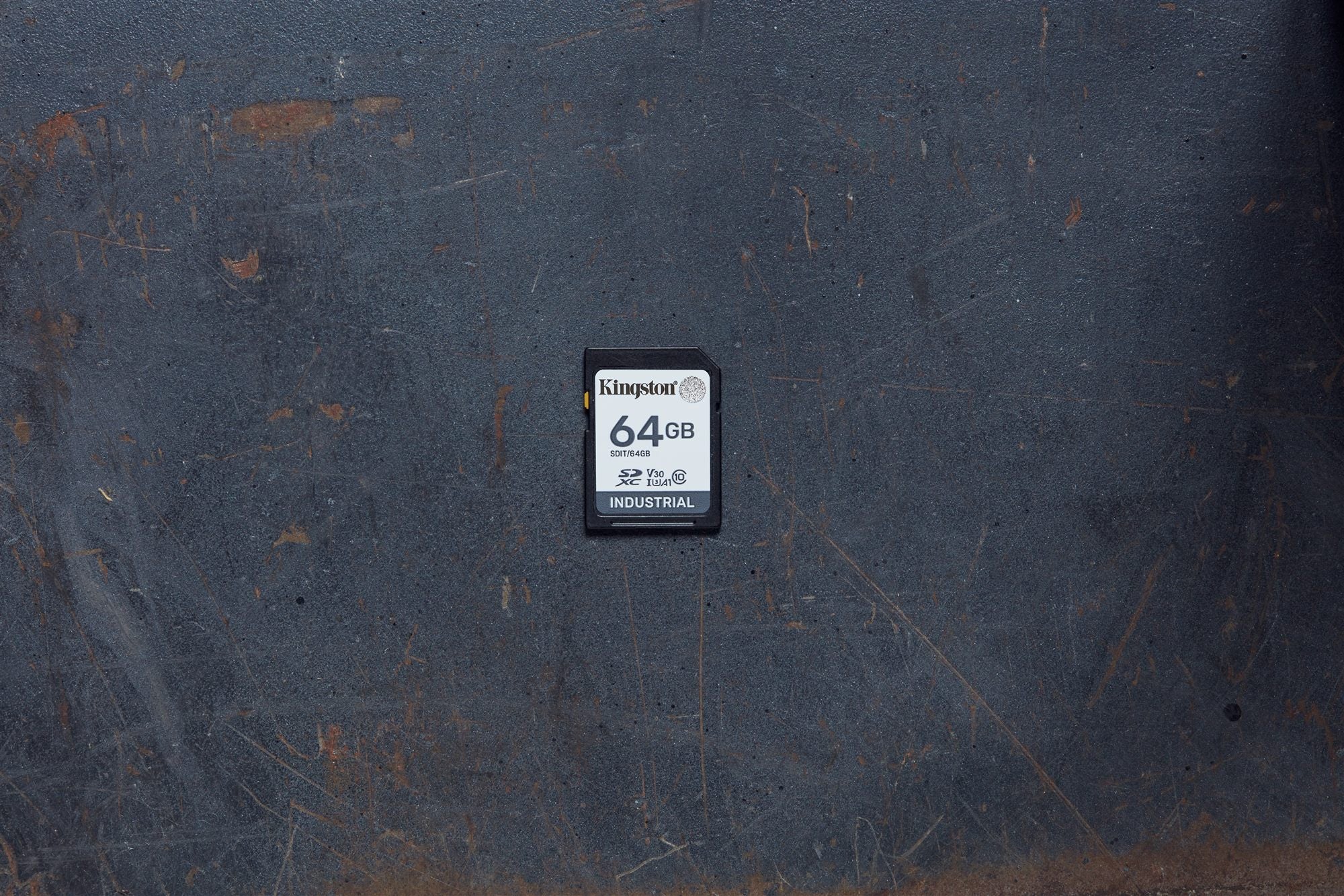 KINGSTON 64Go SDXC Industrial -40C to 85C C10 UHS-I U3 V30 A1 pSLC