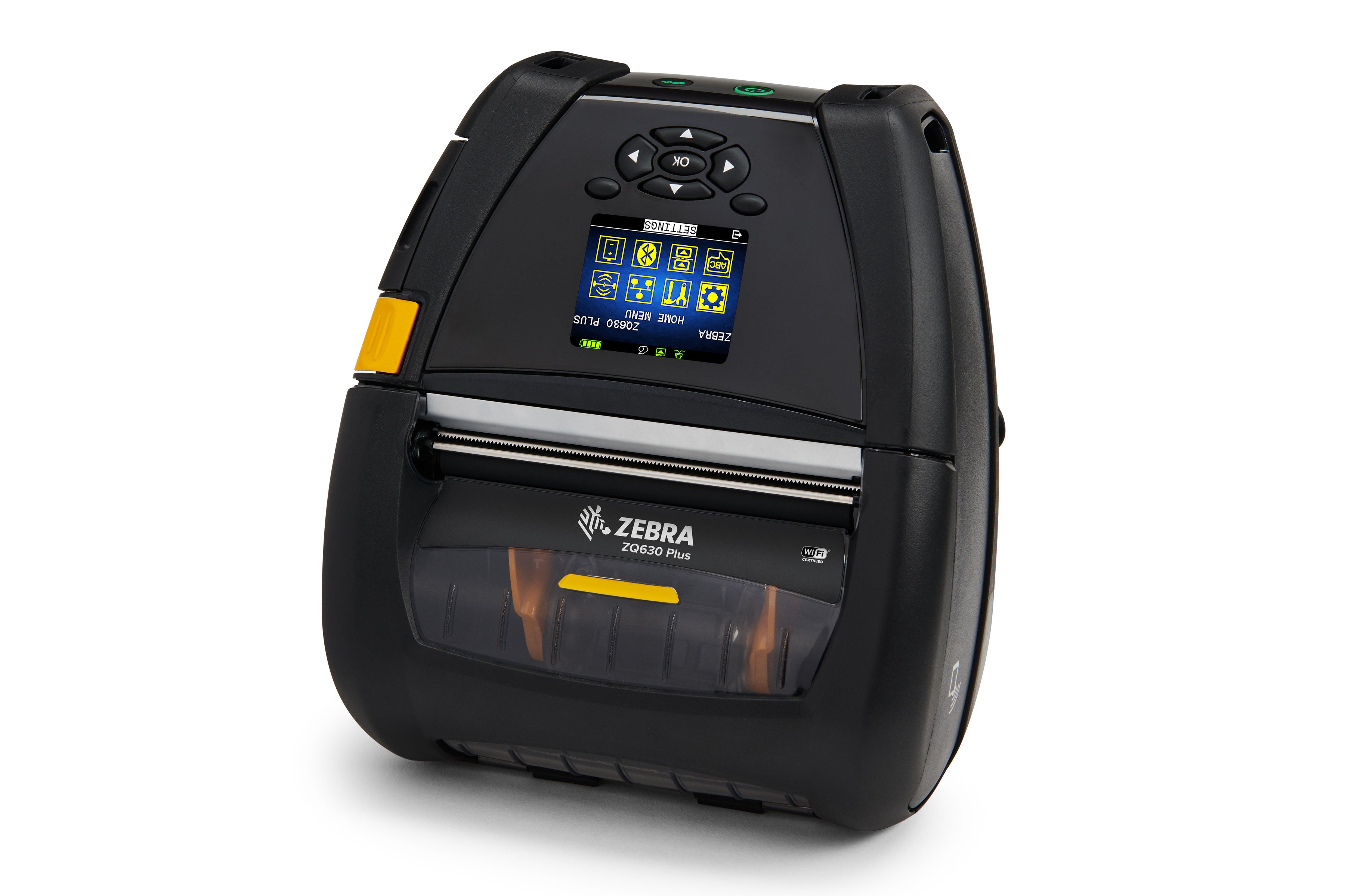 Zebra ZQ63-AUFAE14-00 imprimante pour étiquettes Thermique directe 203 x 203 DPI 115 mm/sec Avec fil &sans fil Bluetooth