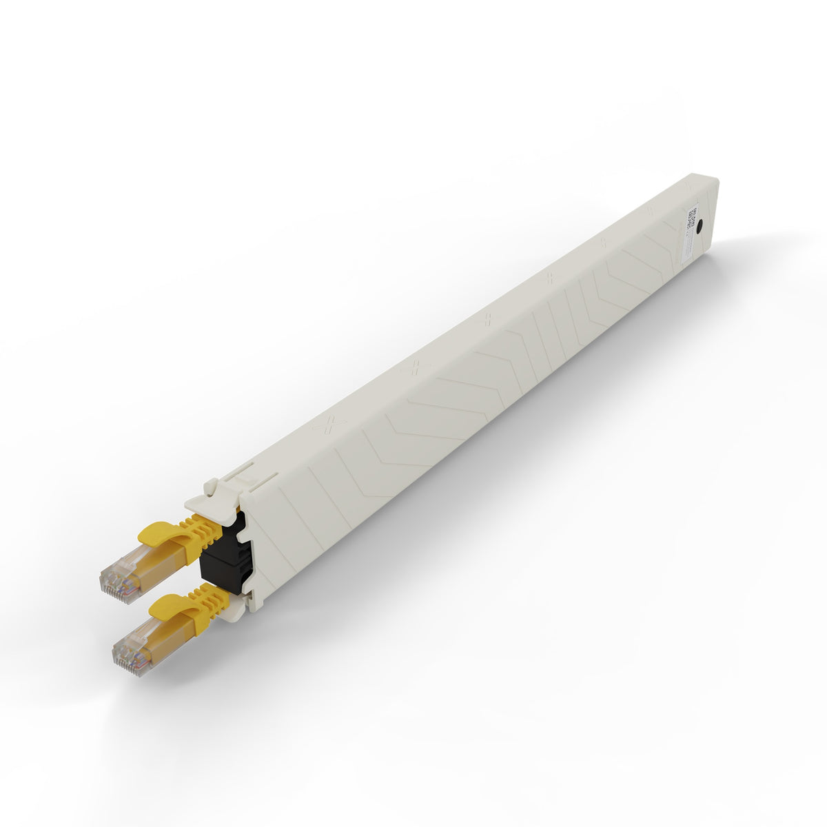 PATCHBOX ONE CASSETTE CAT6A UTP JAUNE 0,8 m 8U