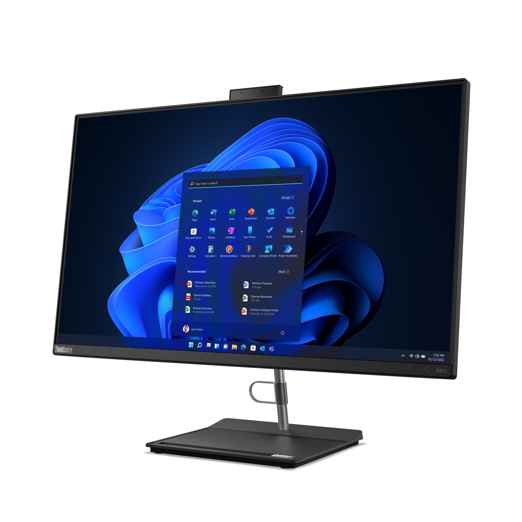 LENOVO ThinkCentre neo 30a 27 Gen 4 Intel Core i5-13420H 27p FHD 16Go 512Go SSD M.2 2280 PCIe Intel UHD Graphics W11P 3YR Onsite