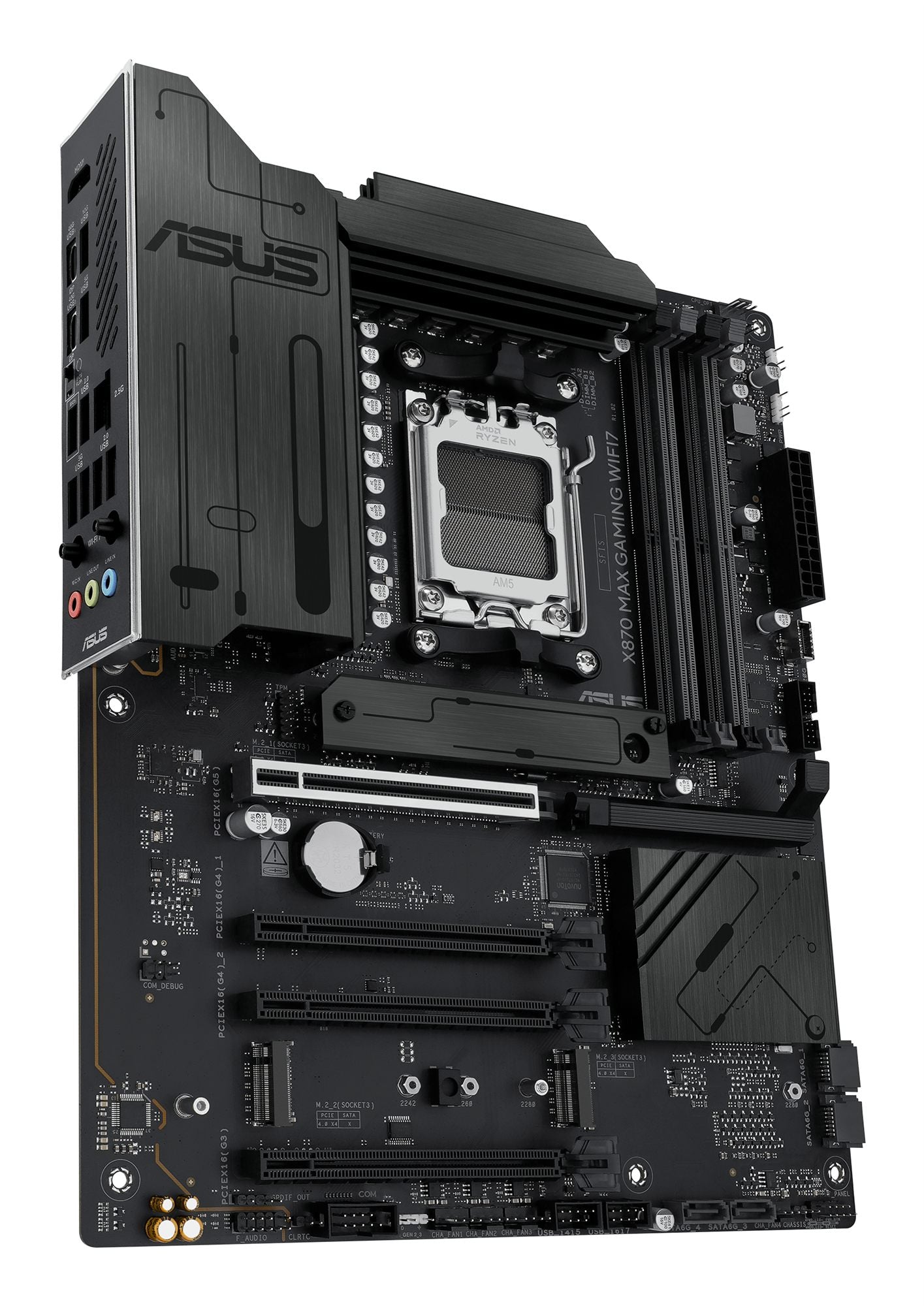 ASUS X870 MAX GAMING WIFI7 AM5 MB 4xDDR5