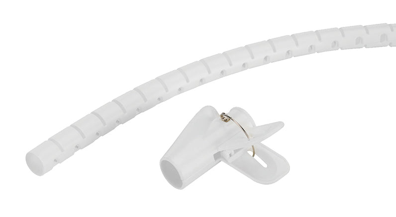 NEOMOUNTS Spiral Cable Wrap 15mm multiple cables white