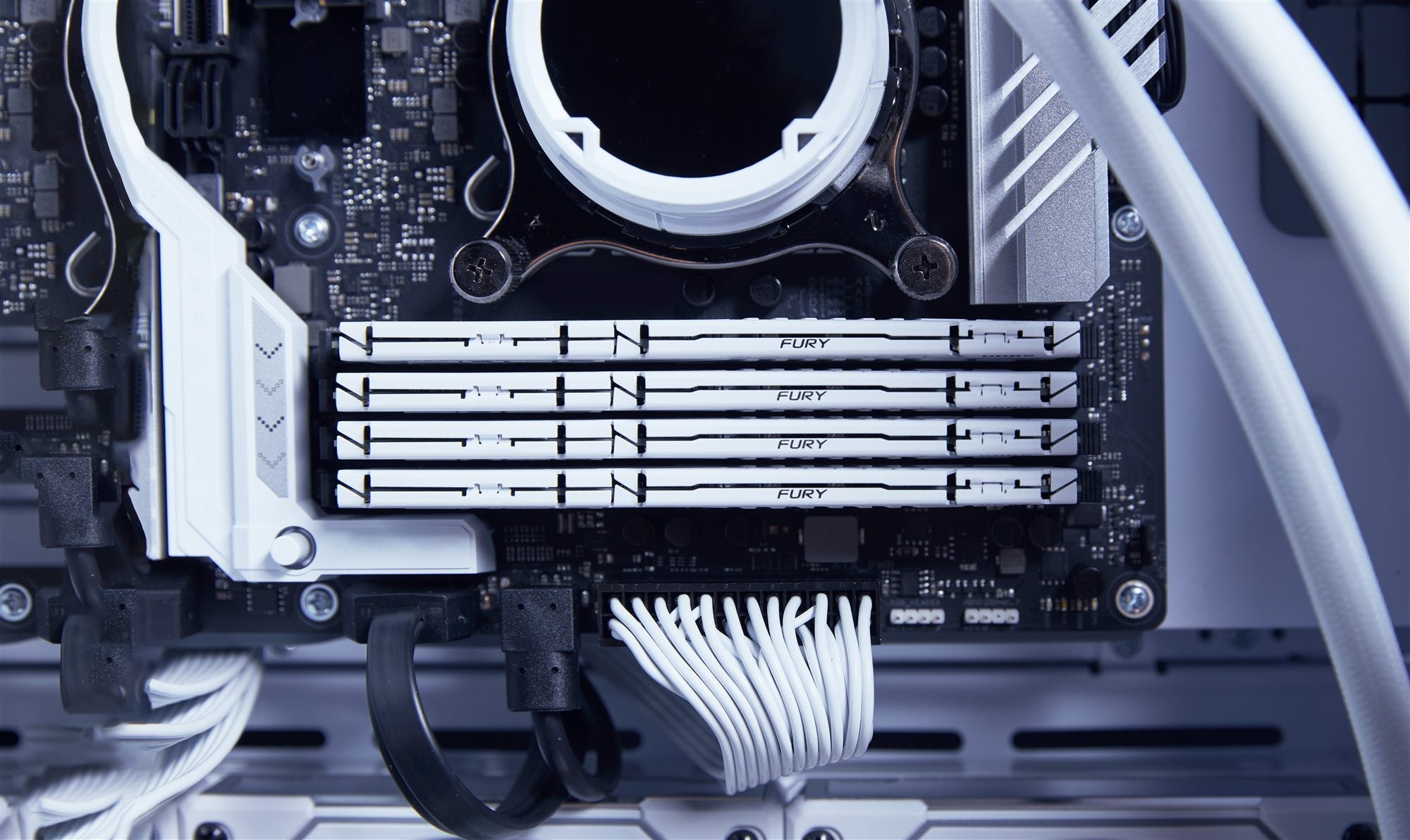 KINGSTON FURY Beast 32Go DIMM DDR5 6000MT/s DDR5 CL36 White EXPO
