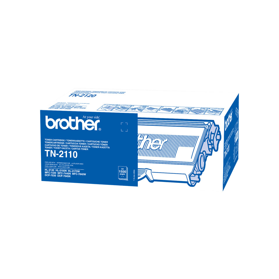 BROTHER TN-2110 cartouche de toner noir capacité standard 1.500 pages pack de 1