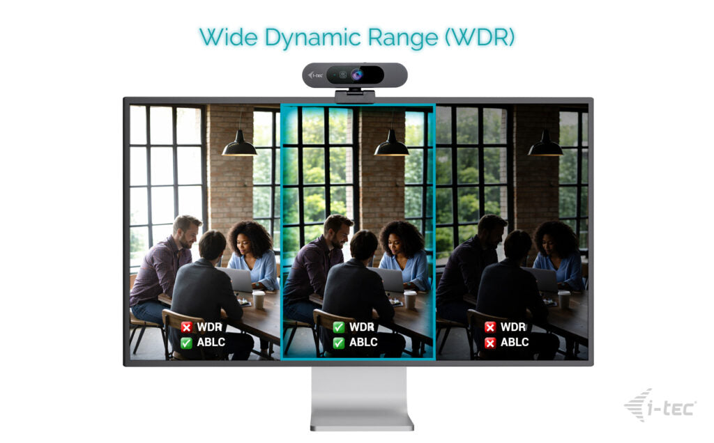 I-TEC SOLOMON PRO 900 4K Webcam AI Auto Framing