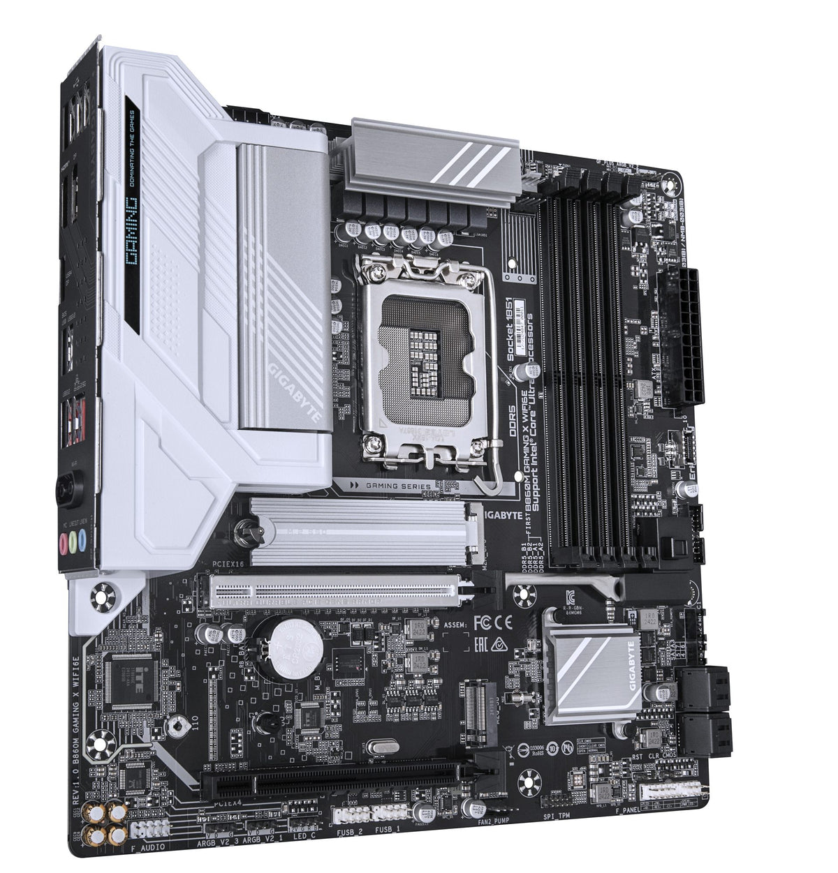 GIGABYTE B860M GAMING X WIFI6E carte mere Intel B860 LGA 1851 (Socket V1) micro ATX