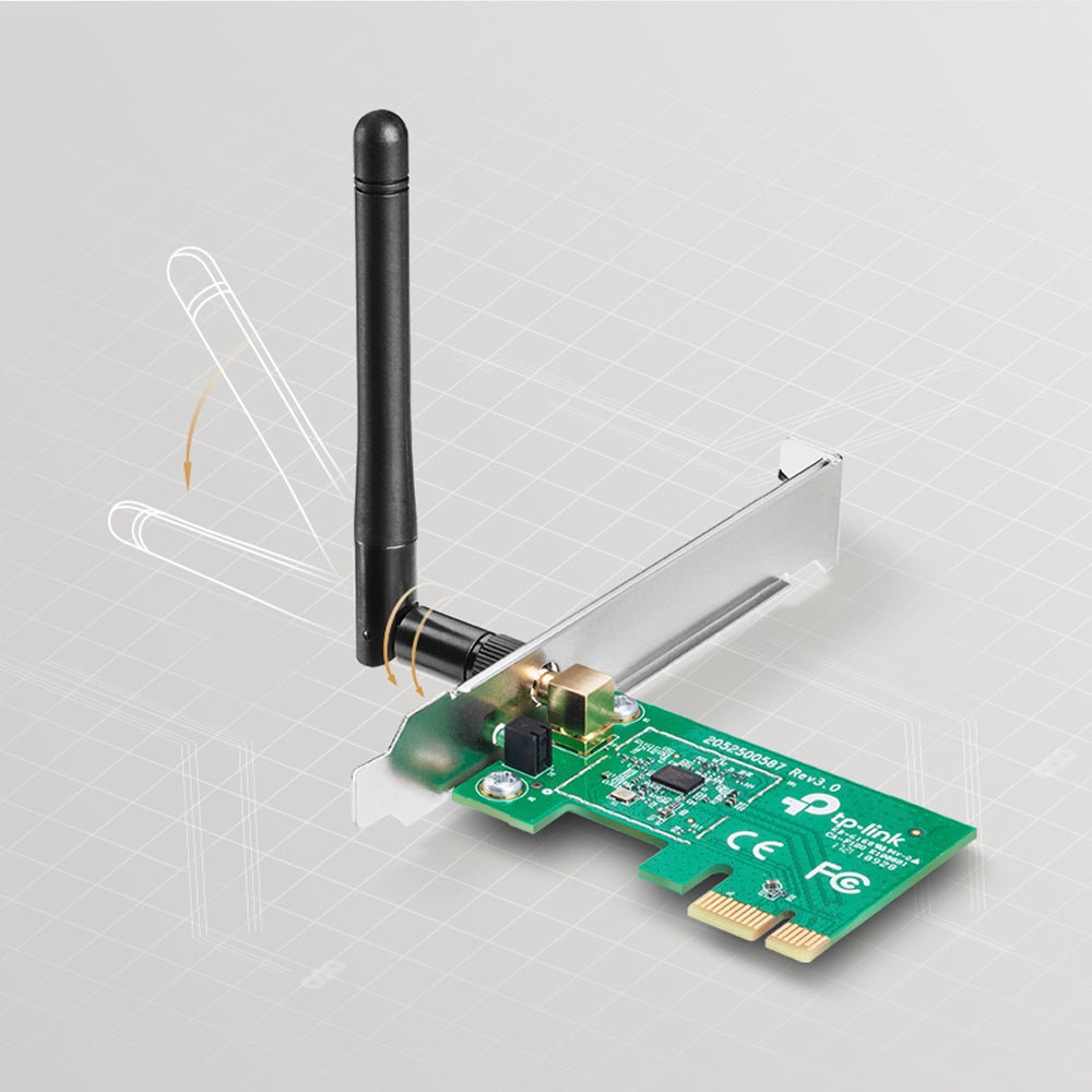 TP-LINK 150M WLAN Lite-N-PCIe x1-NIC