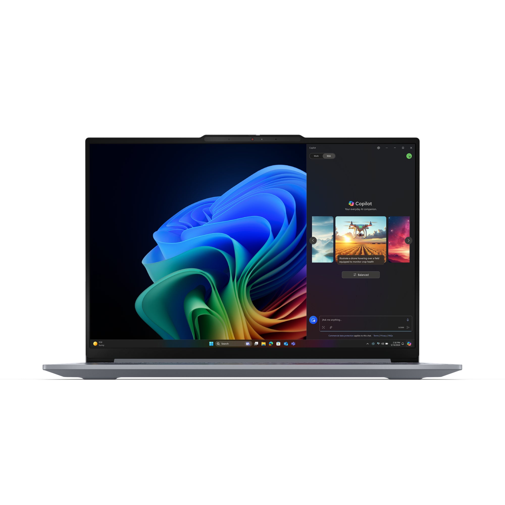 LENOVO ThinkBook 16 - G7 - 16p WUXGA - Qualcomm - Snapdragon X Plus - W11Home - 16GB RAM - 512Go SSD - 3YR sur site - Copilot+ PC