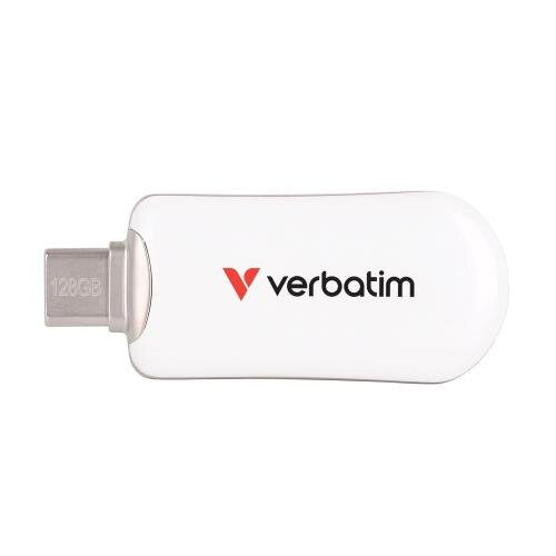 Plectra USB-C Flash Drive White 128GB