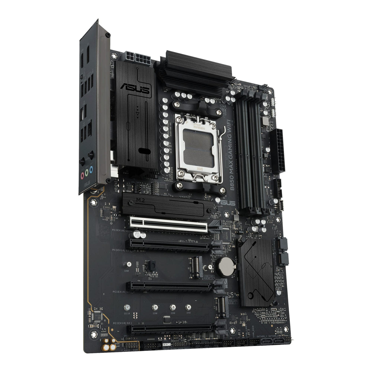 ASUS B850 MAX GAMING WIFI ATX motherboard 4xDDR5 1xPCIe 5.0 3xM.2 1xHDMI 1xDisplayPort 4xSATA