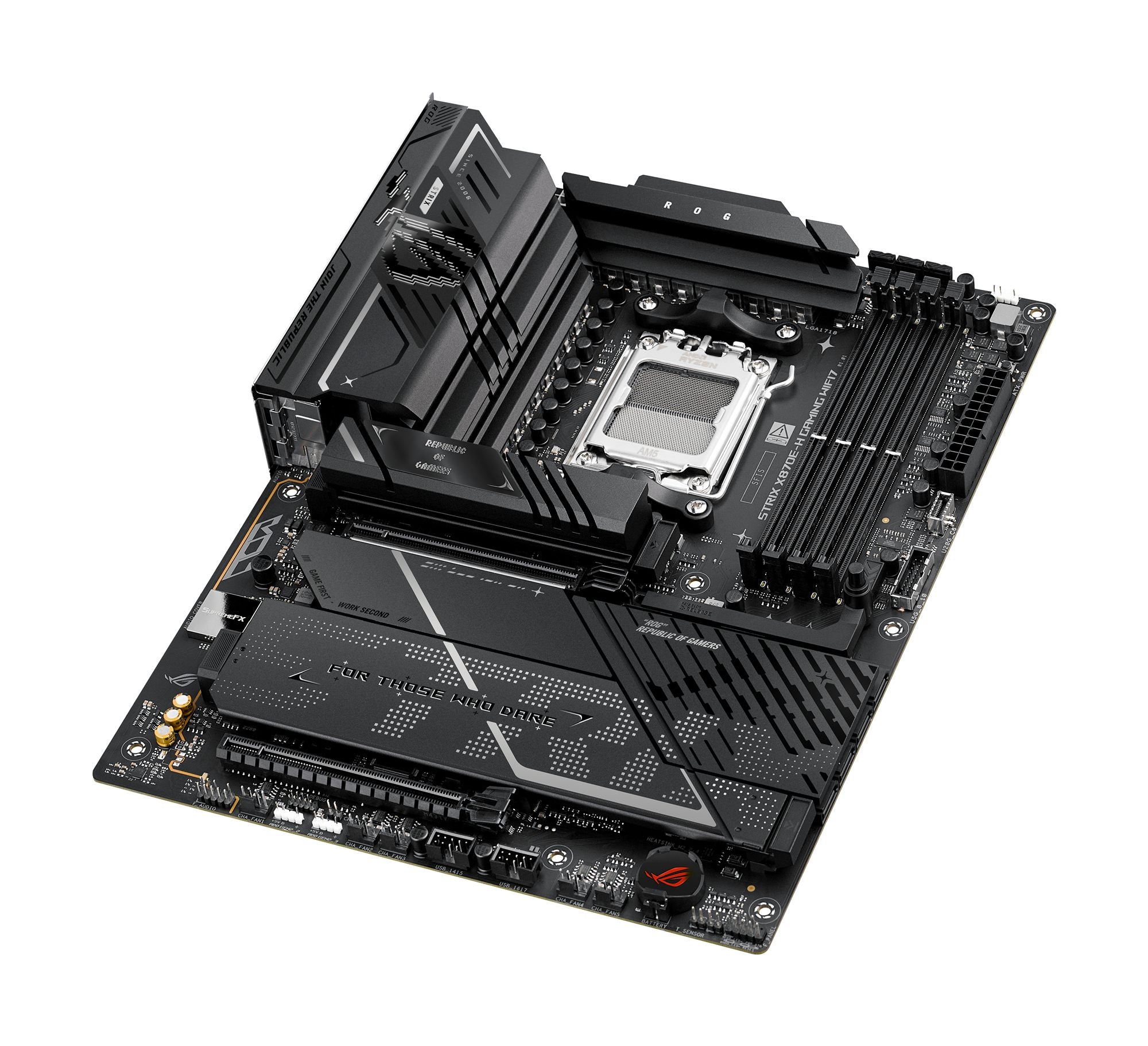 ASUS ROG STRIX X870E-H GAMING WIFI7 ATX AM5 DDR5 Motherboard 2xUSB4 1xHDMI
