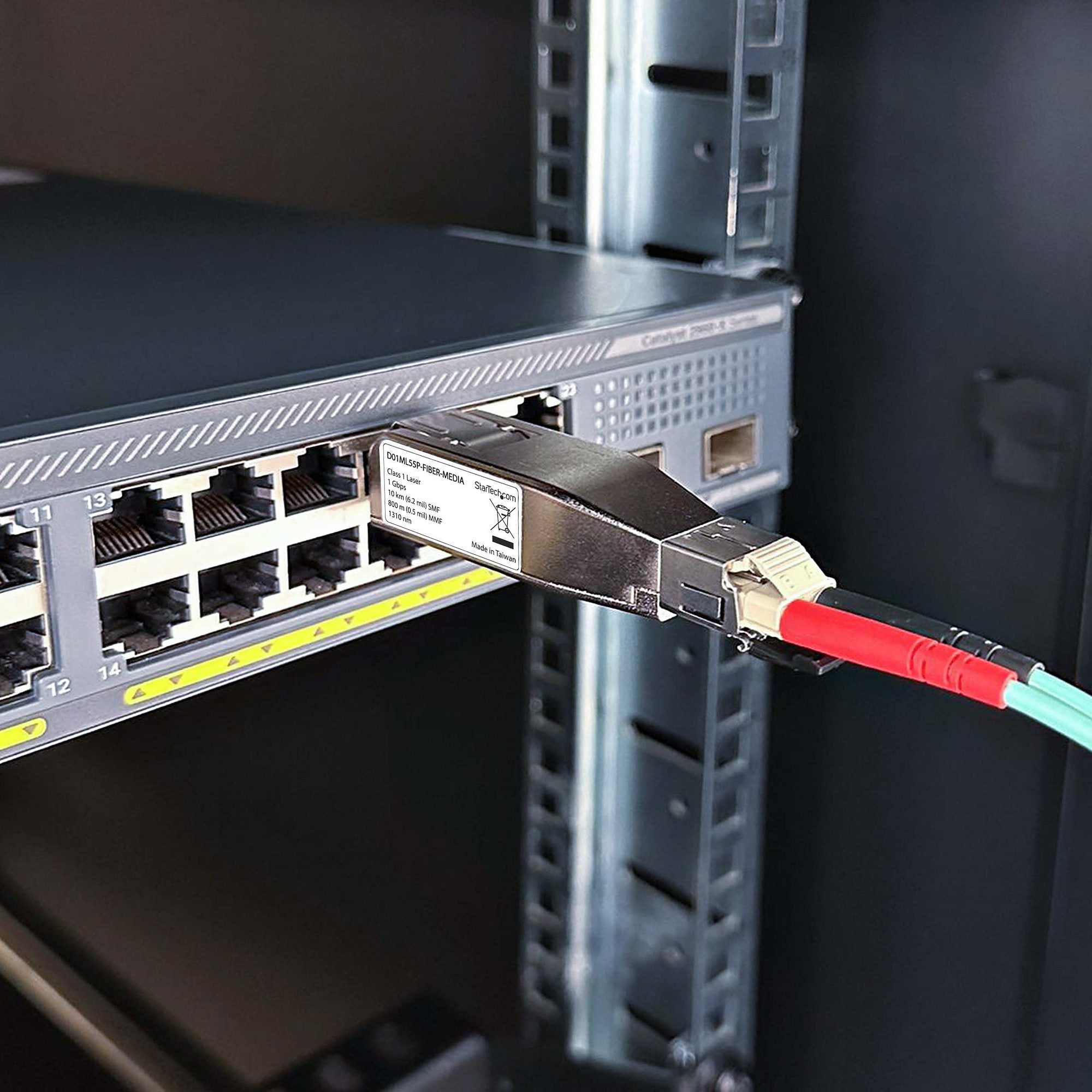Gigabit Fiber to RJ45 Media Converter