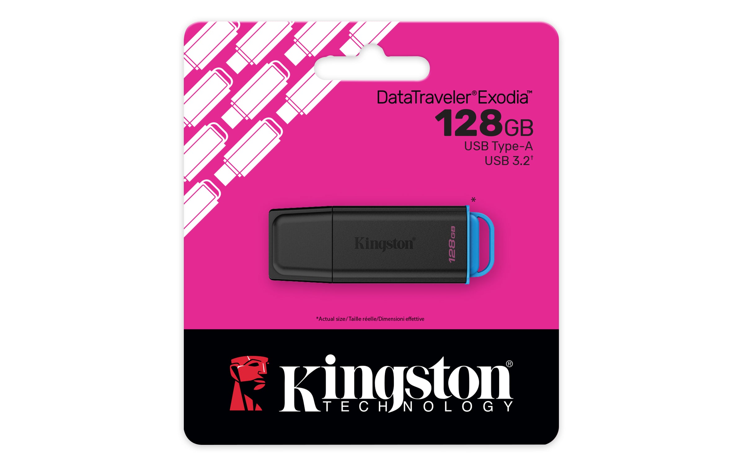128GB Portable USB 3.2 Gen 1 DataTravele