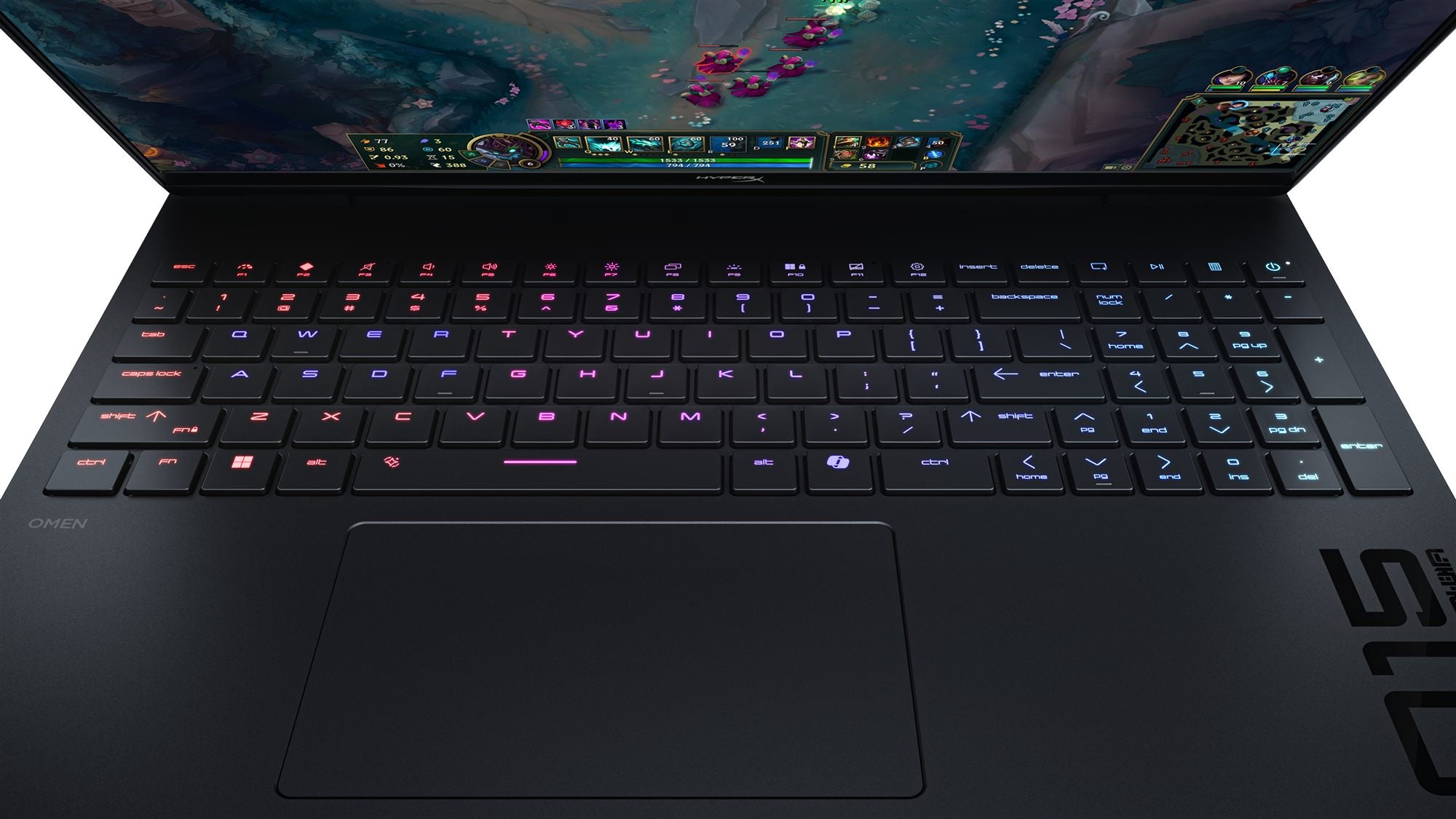 HP HyperX OMEN 15 inch Gaming Laptop PC 15-ga0004nf Intel® Core™ i7 i7-14650HX 38,9 cm (15.3") 2.5K 24 Go DDR5-SDRAM NVIDIA GeForce RTX 5060 Wi-Fi 6 (802.11ax) Windows 11 Home Noir