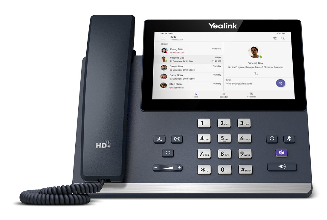 YEALINK MP56 E2 TEAMS Poste téléphone SIP écran 7" Gigabit