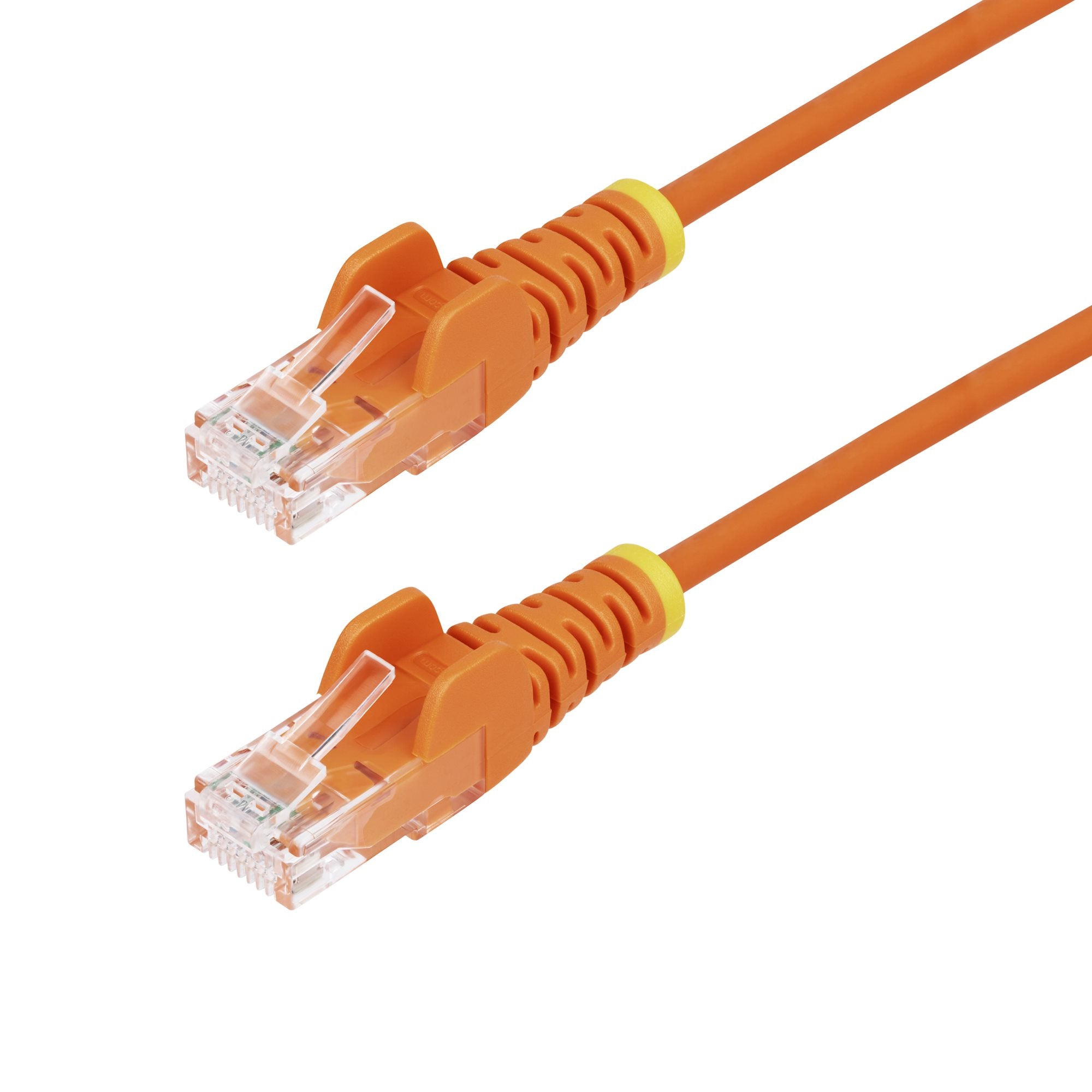 15m Orange Slim CAT6 Ethernet Cable