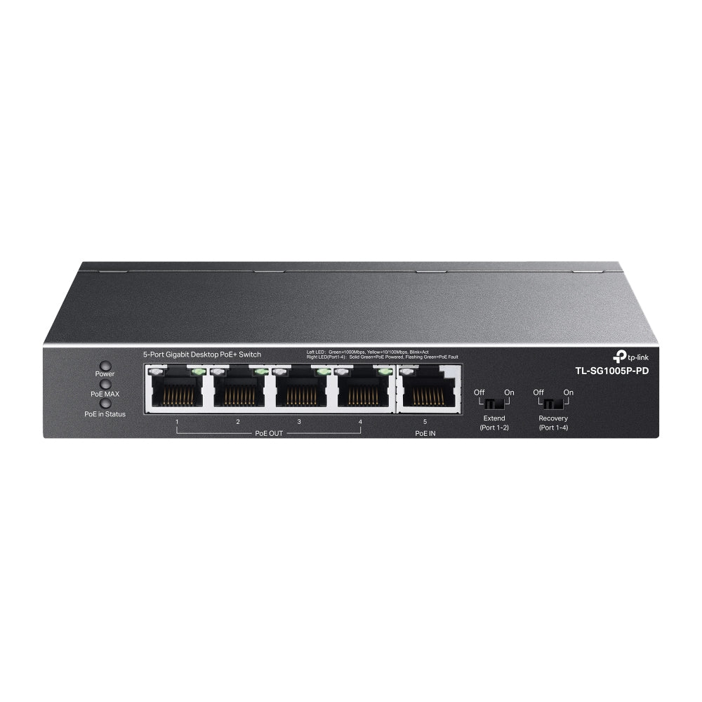 5-Port Gigabit Desktop PoE+Switch