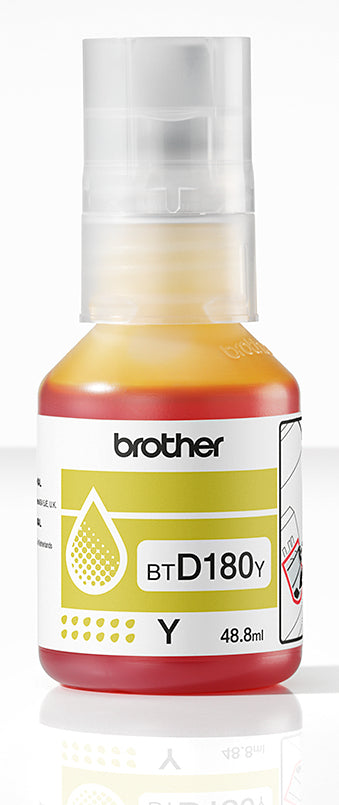 BROTHER Yellow ink bottle yield up to 5.000 pages