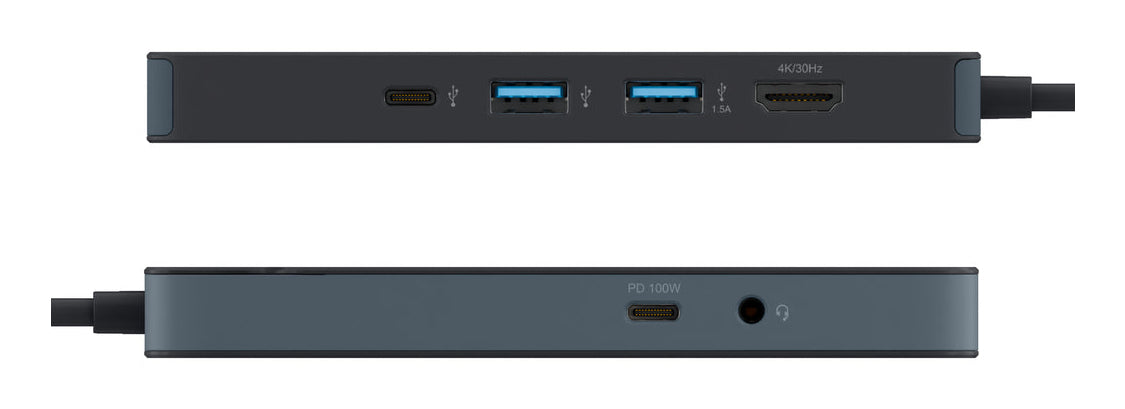 HyperDrive Flex 8 Port USB-C Hub Black
