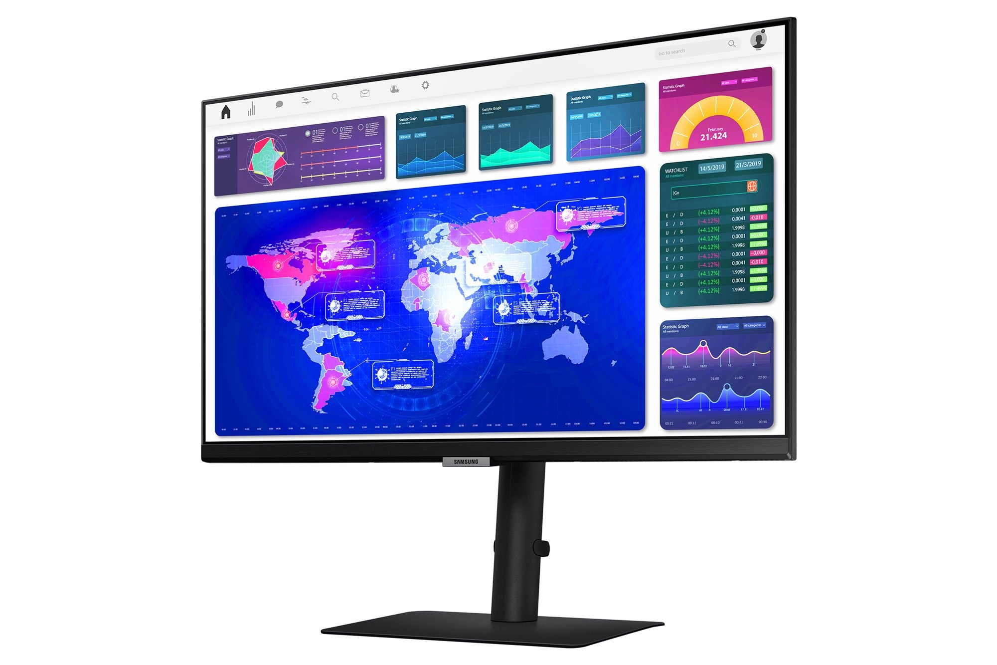 S24A600P 23.8" Bezelless 16:9 Wide