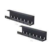 Under Desk Cable Management Tray Black