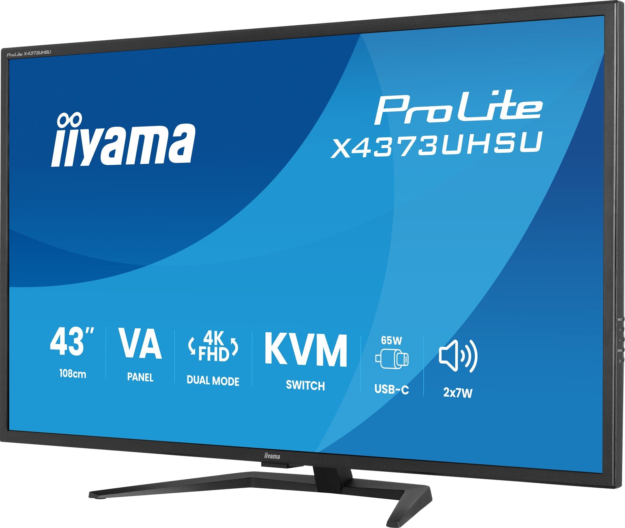 X4373UHSU-B2 43" UHD USB-C BLACK