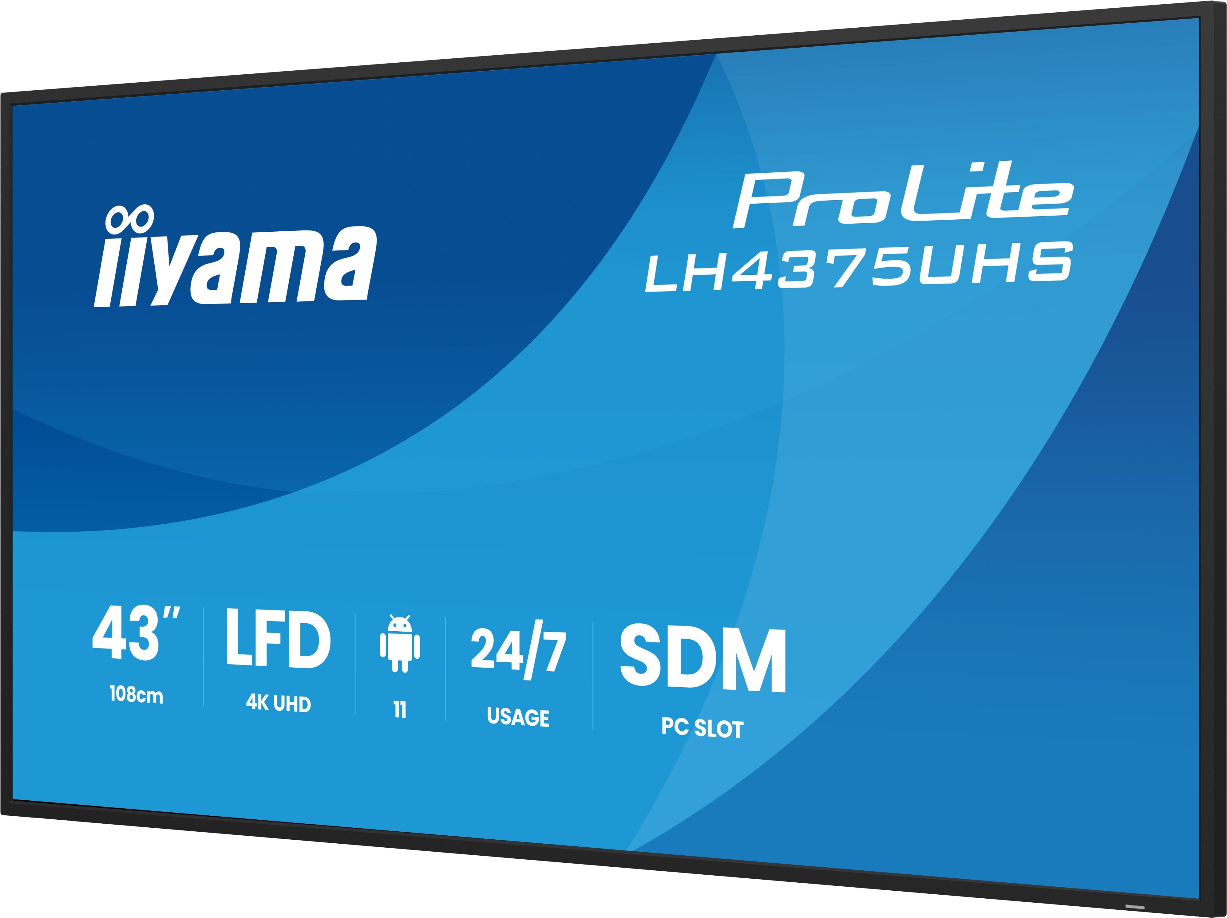 43" 3840x2160 UHD IPS Haze 25% 500