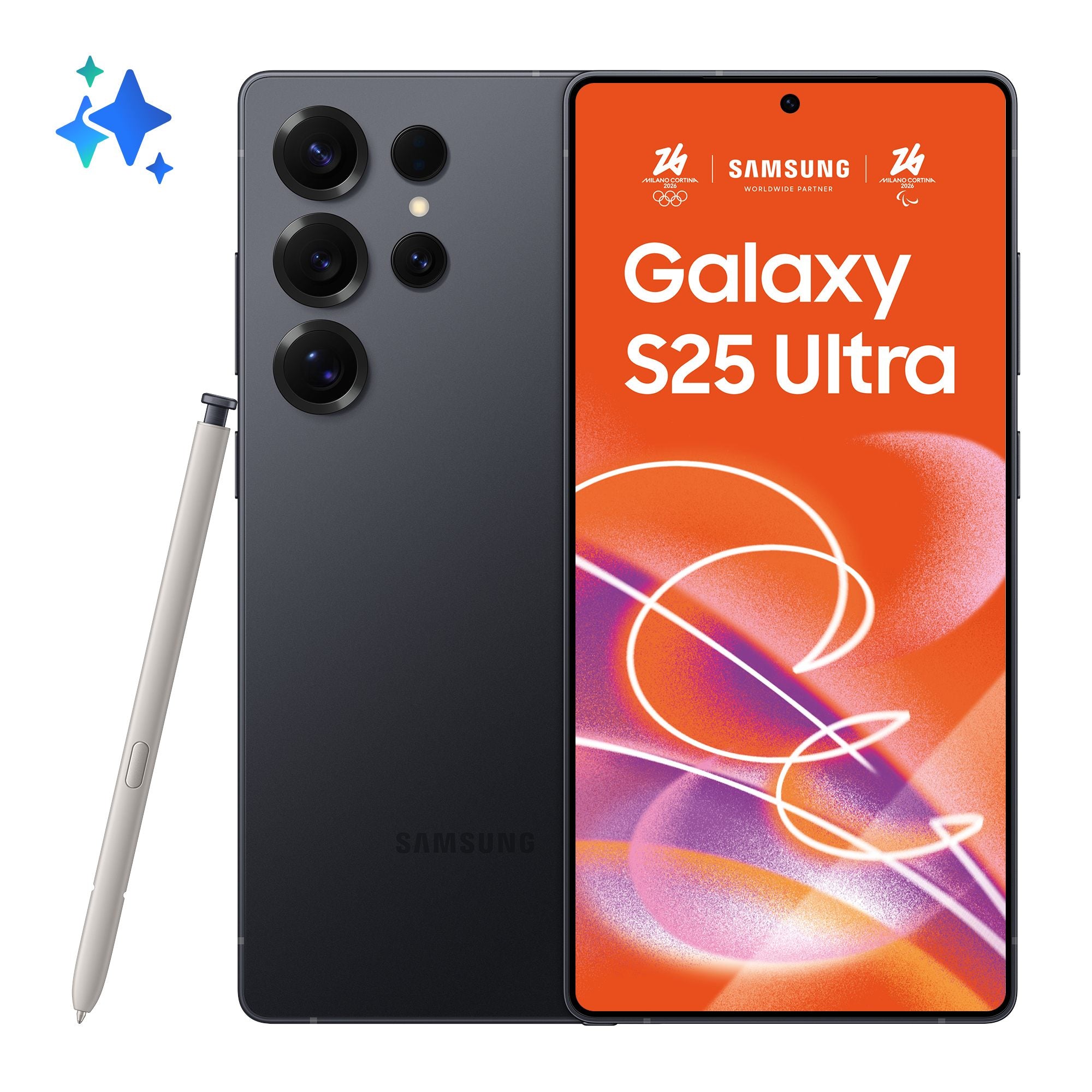 "Samsung Galaxy S25 Ultra SM-S938B/DS 17,5 cm (6.9"") Double SIM Android 15 5G USB Type-C 12 Go 256 Go 5000 mAh Noir"